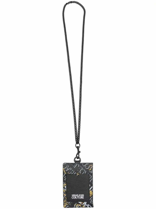 Versace Jeans Couture  logo-print cardholder