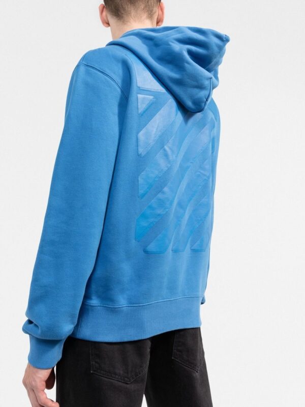 Off-White  Arrows logo-print pullover hoodie - Image 3