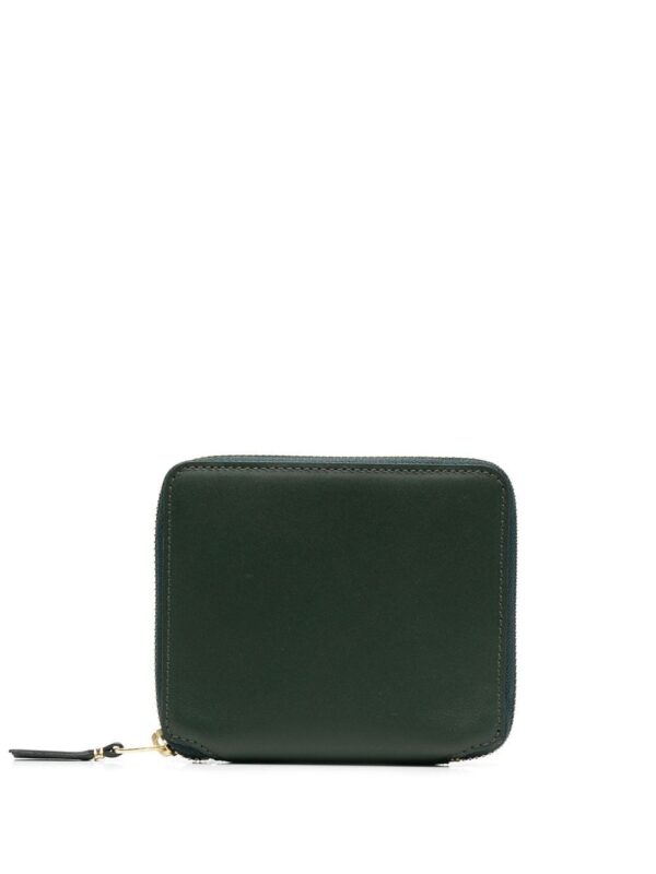 Comme Des Garçons Wallet  foil-logo zip-around wallet