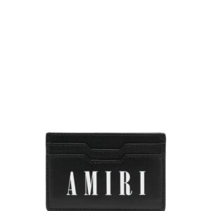 AMIRI  logo-print leather wallet