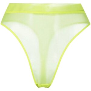 Maison Close  high-waisted sheer thong