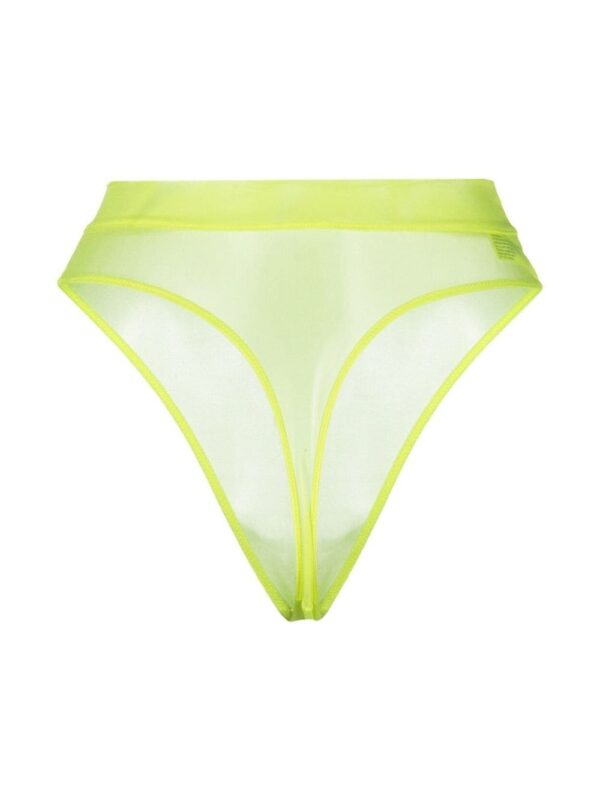 Maison Close  high-waisted sheer thong - Image 2