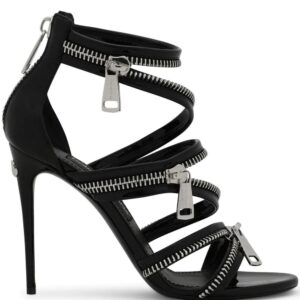 Dolce & gabbana  105mm zip-detail sandals