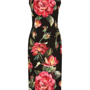 Dolce & Gabbana floral-print dress