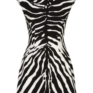 Dolce & Gabbana  zebra-print sleeveless dress