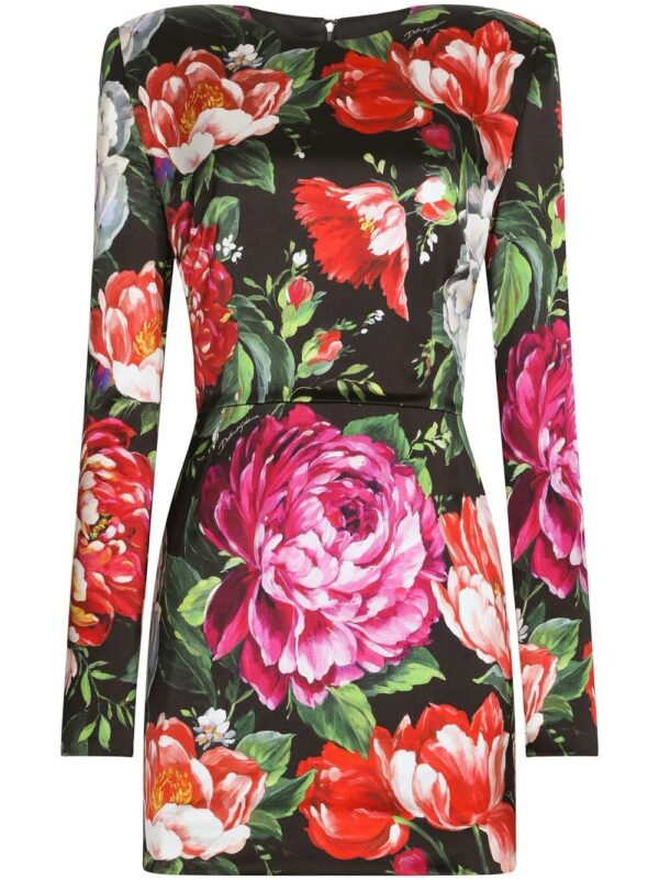 Dolce & Gabbana  floral-print minidress