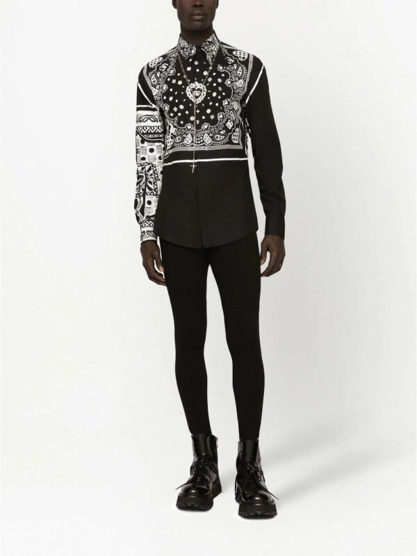 Dolce & gabbana  bandana-print shirt - Image 3