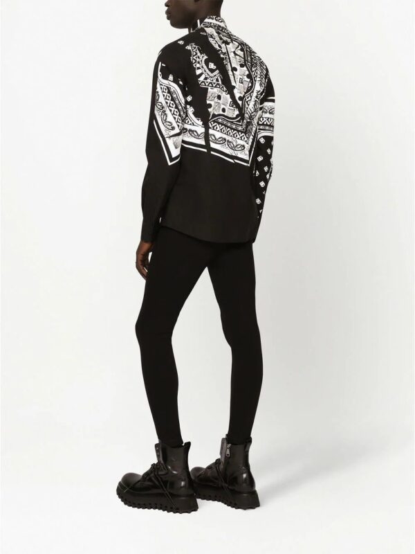 Dolce & gabbana  bandana-print shirt - Image 4