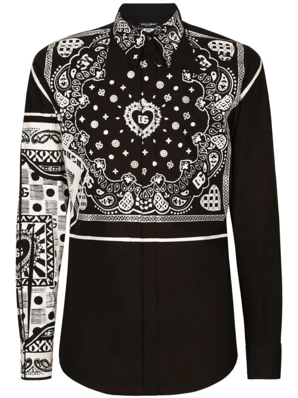 Dolce & gabbana  bandana-print shirt