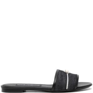 Dolce & Gabbana  logo-plaque flat slides