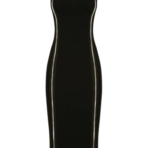 Dolce & Gabbana  zip-detail sleeveless midi dress