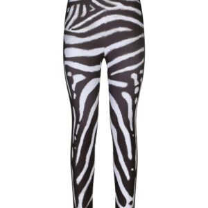 Dolce & Gabbana  zebra print high-waisted leggings