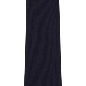 Dolce & Gabbana  gold-tone logo patch cashmere scarf