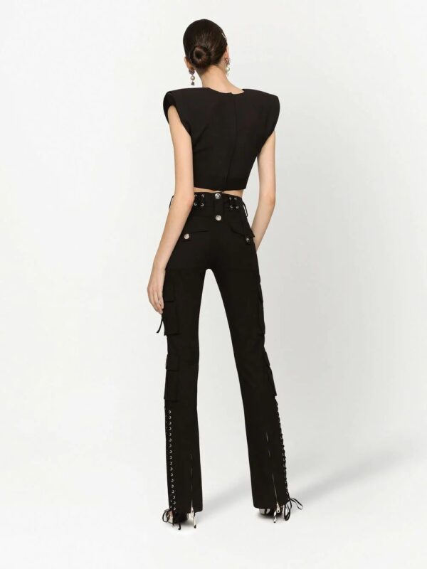 Dolce & Gabbana  sleeveless cropped top - Image 4