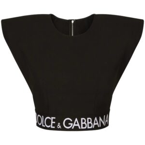 Dolce & Gabbana  sleeveless cropped top