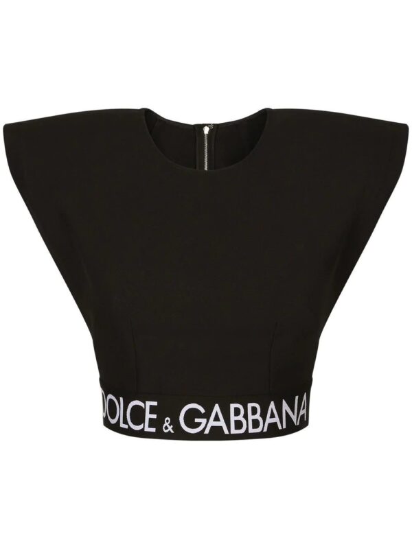 Dolce & Gabbana  sleeveless cropped top