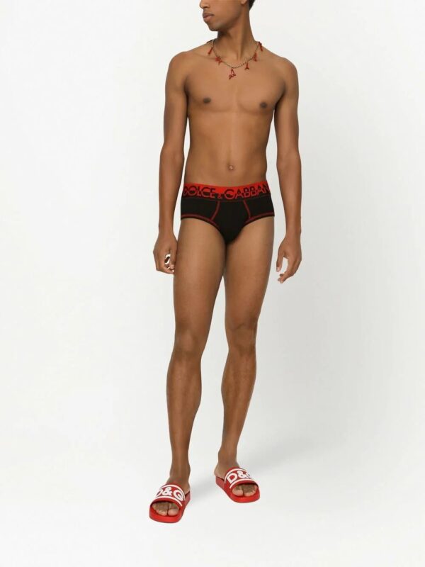 Dolce & Gabbana  logo-waistband briefs - Image 2