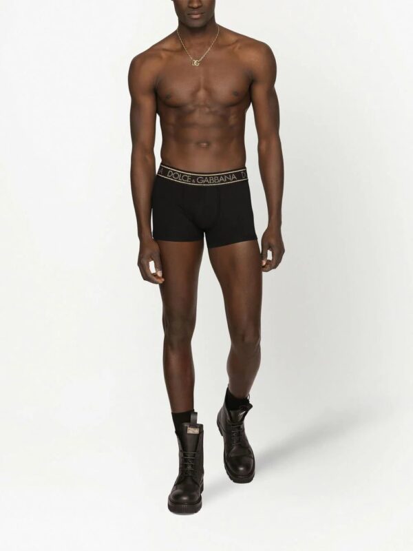 Dolce & Gabbana  logo-waist jersey boxers - Image 2