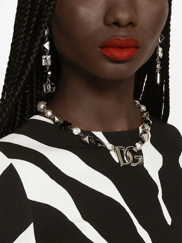 Dolce & Gabbana  logo pendant earrings - Image 2