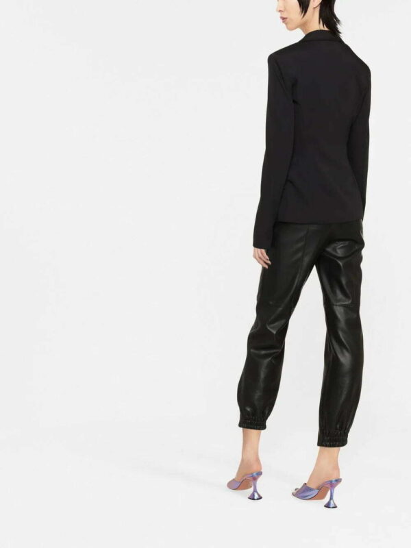 Versace  single-breasted silk-blend blazer - Image 4