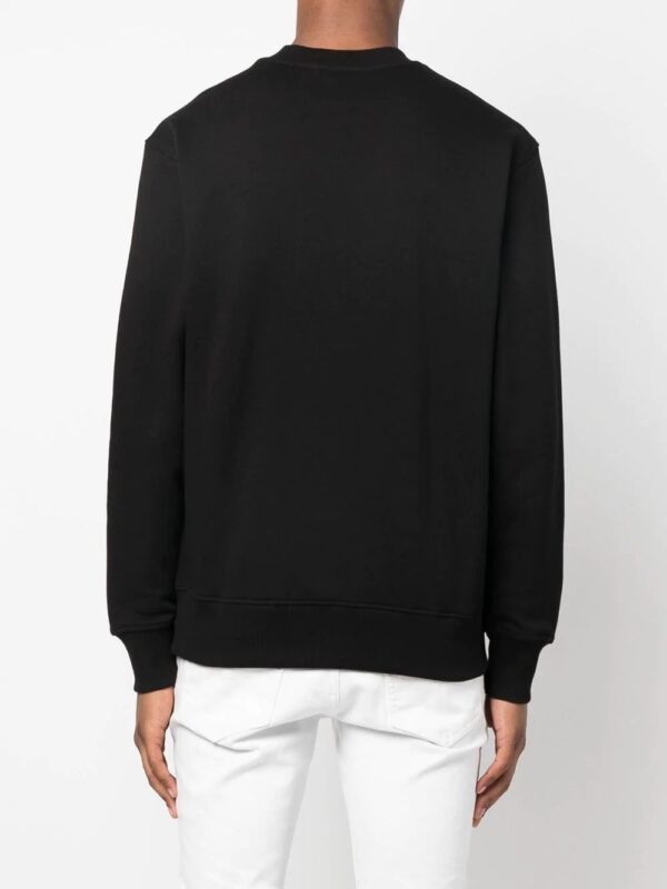 Versace Jeans Couture  logo-print cotton sweatshirt - Image 4
