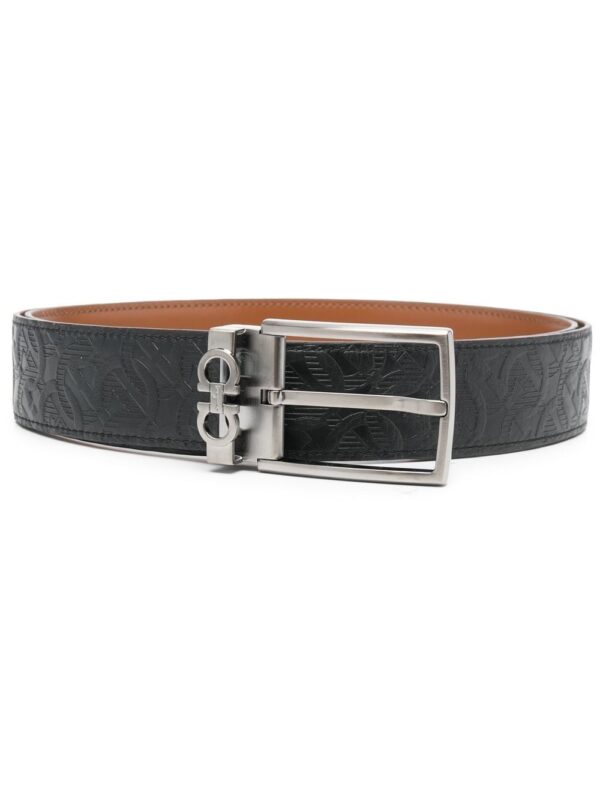 Ferragamo monogram leather belt