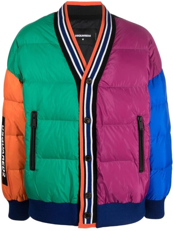 Dsquared2  colour block padded jacket