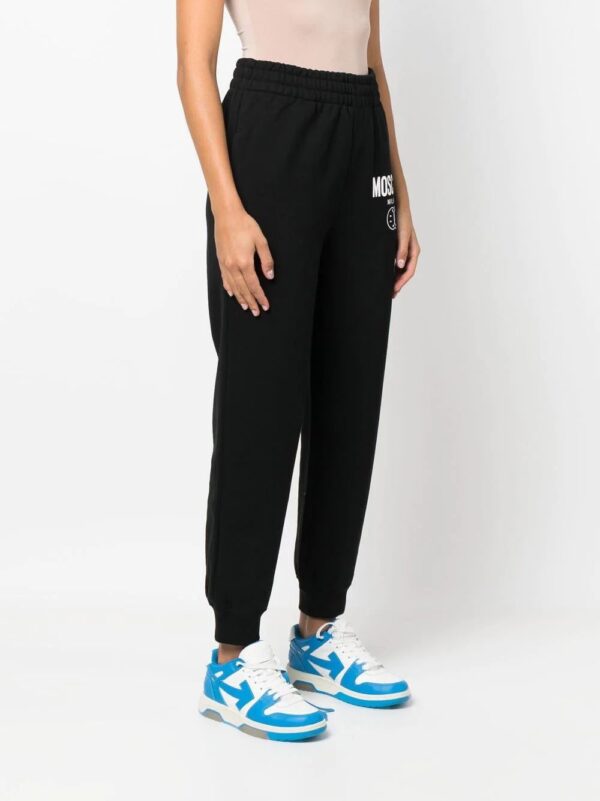 Moschino  logo-print track pants - Image 3