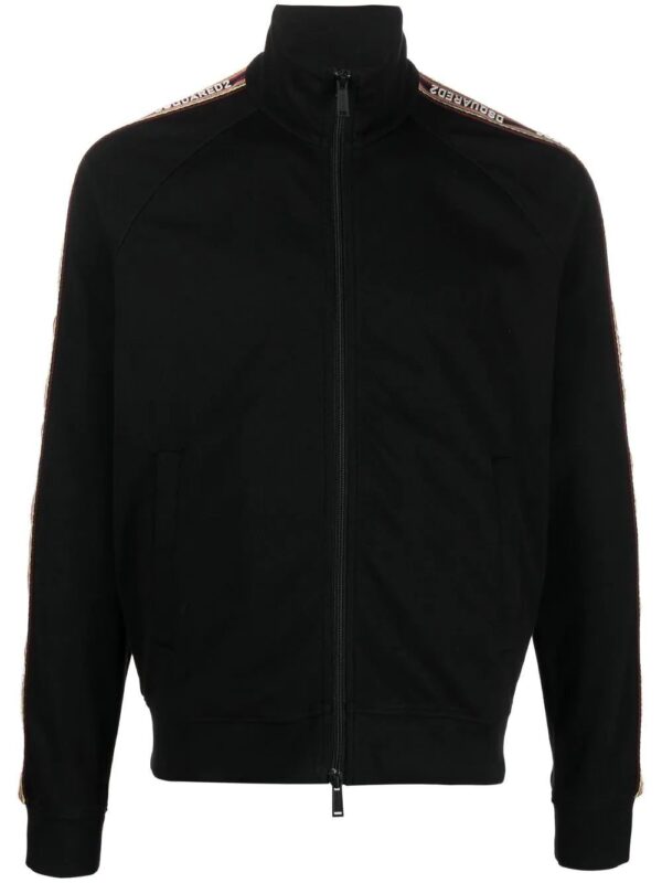 Dsquared2  embroidered-logo zip-up sweatshirt