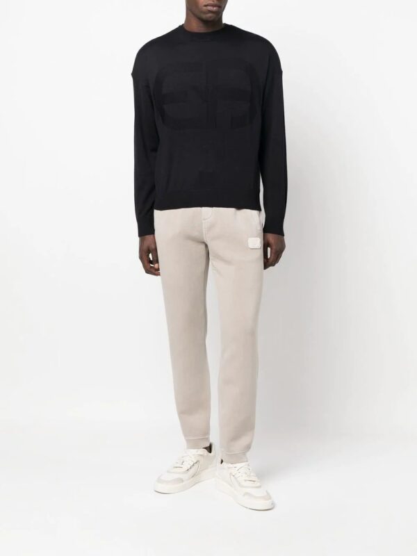 Emporio Armani  logo-patch track pants - Image 2