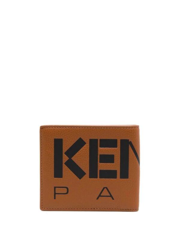 Kenzo  logo-print bi-fold wallet