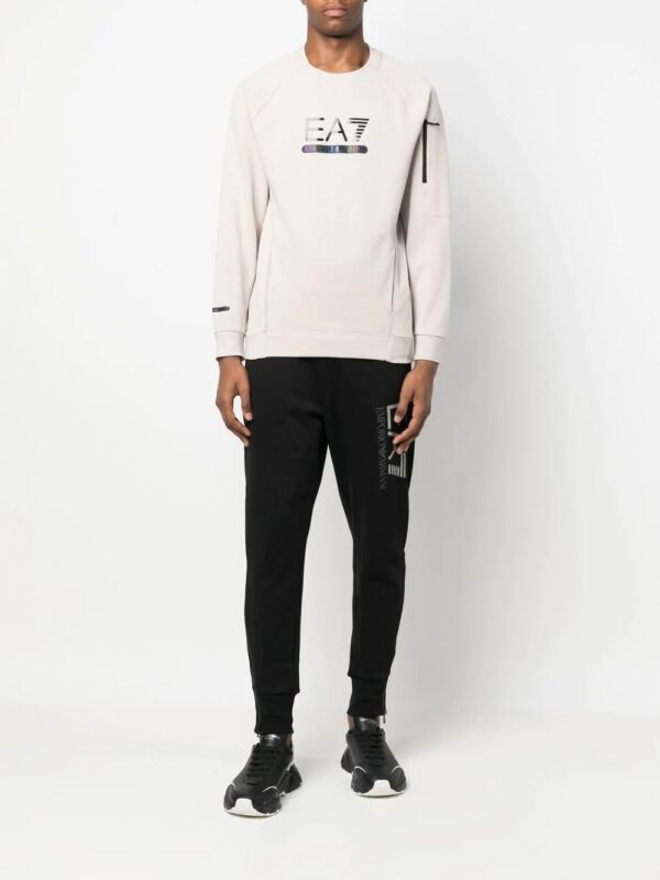 Ea7 Emporio Armani  logo-print track pants - Image 2