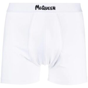 Alexander McQueen  Graffiti-logo boxer briefs