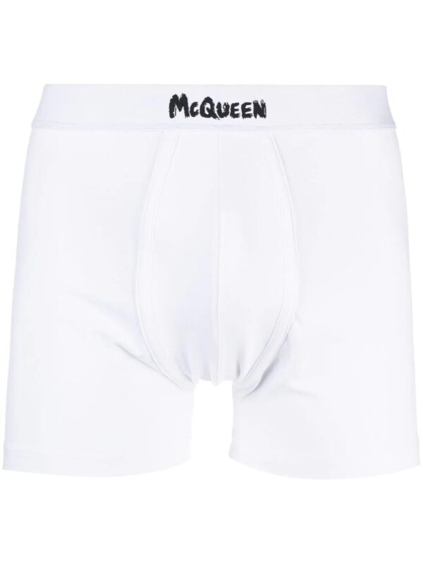 Alexander McQueen  Graffiti-logo boxer briefs
