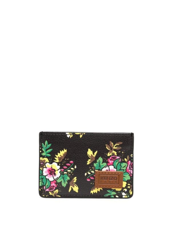 Kenzo  Pop Bouquet-print cardholder
