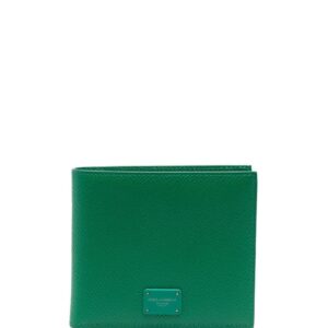 Dolce & Gabbana  logo-plaque leather wallet