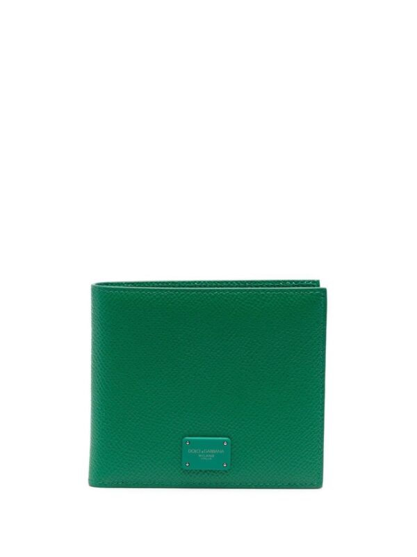 Dolce & Gabbana  logo-plaque leather wallet