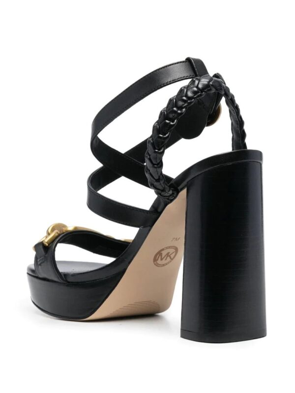 Michael Michael Kors  logo-plaque leather sandals - Image 3