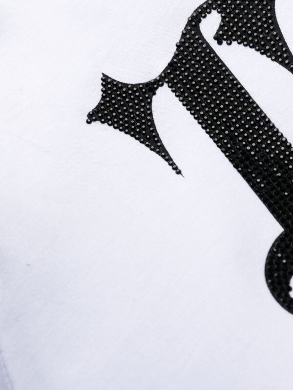 Philipp Plein Teddy Plein crystal-embellished T-shirt dress - Image 6