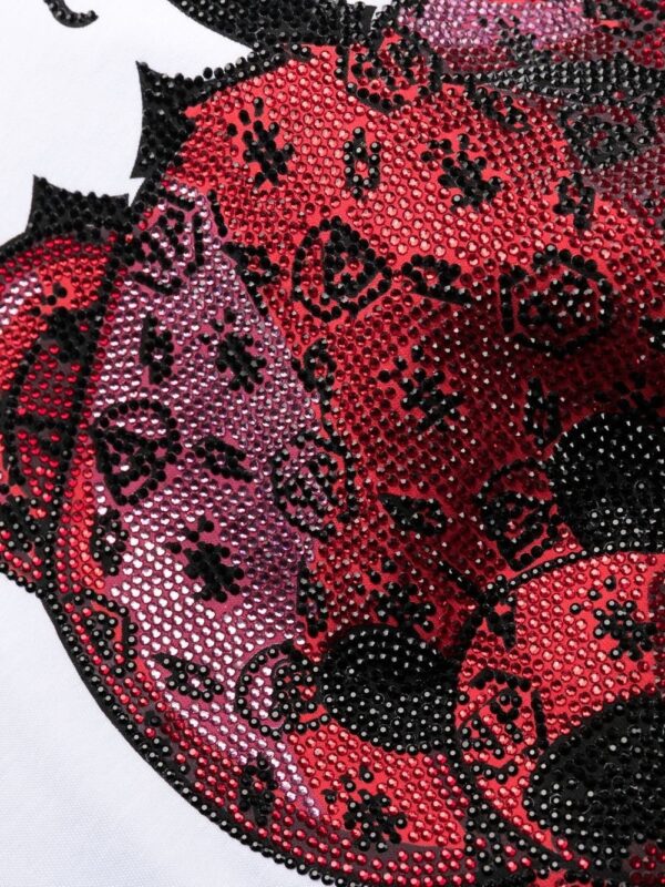 Philipp Plein Teddy Plein crystal-embellished T-shirt dress - Image 5