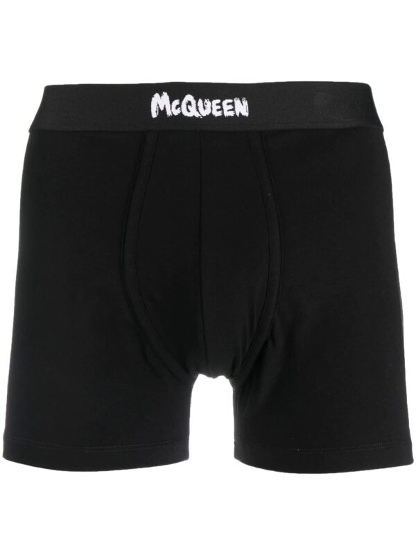 Alexander McQueen  Graffiti-logo boxer briefs
