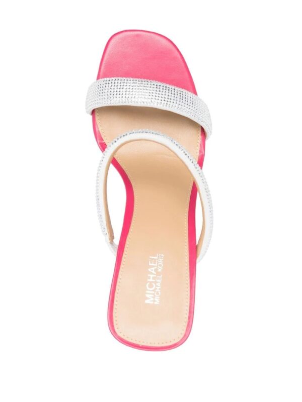 Michael Michael Kors  Clara crystal-embellished sandals - Image 4