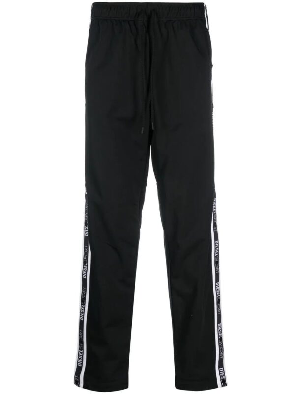 Diesel  stripe-detail performance track pants