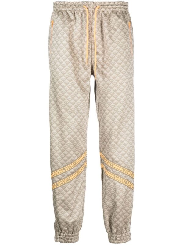 Diesel  printed straight-leg trousers