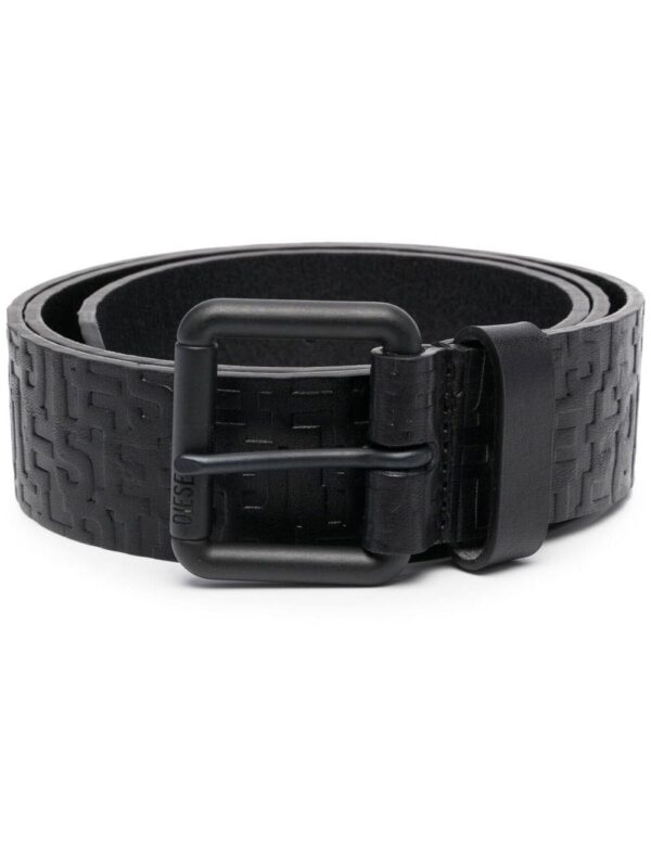 Louis Vuitton Louis Vuitton logo-plaque leather belt