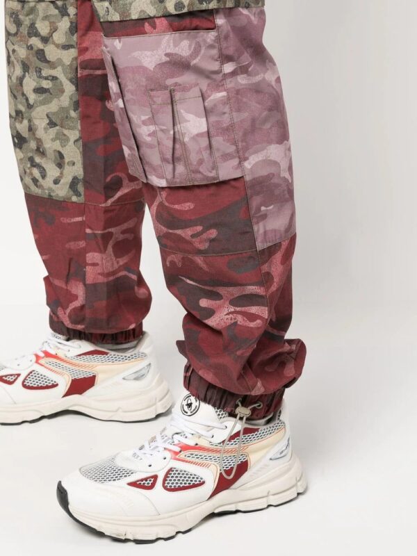 Diesel  patch-work performance trousers - Image 4