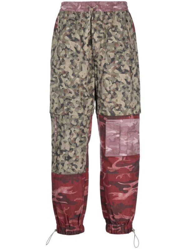 Diesel  patch-work performance trousers