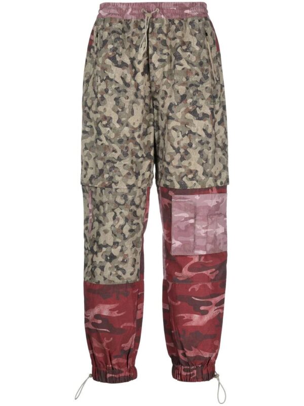 Diesel  patch-work performance trousers