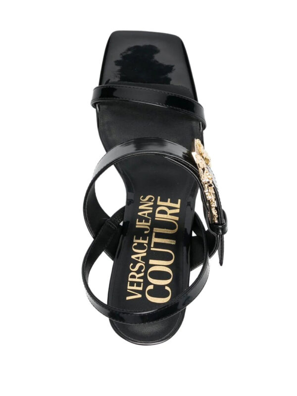 Versace buckle-fastening heeled sandals - Image 4