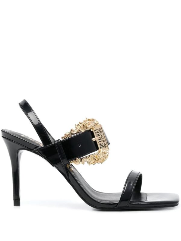 Versace buckle-fastening heeled sandals